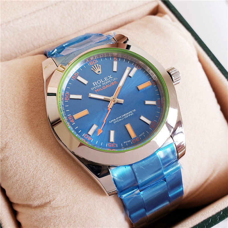 Men's Automatic Mechanical Watch 904L Stainless Steel Sapphire Glass 40mm-RLX10