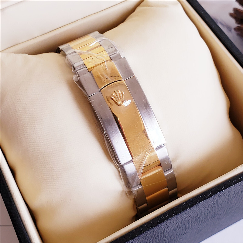 Men's Automatic Mechanical Watch 904L Stainless Steel Sapphire Glass 40mm-RLX12