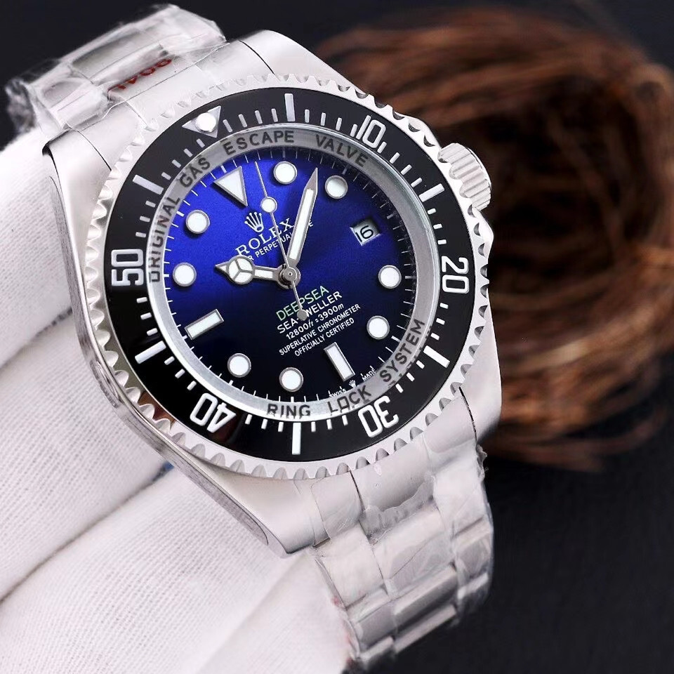 Men's Automatic Mechanical Watch 904L Stainless Steel Sapphire Glass 44mm-RLX210