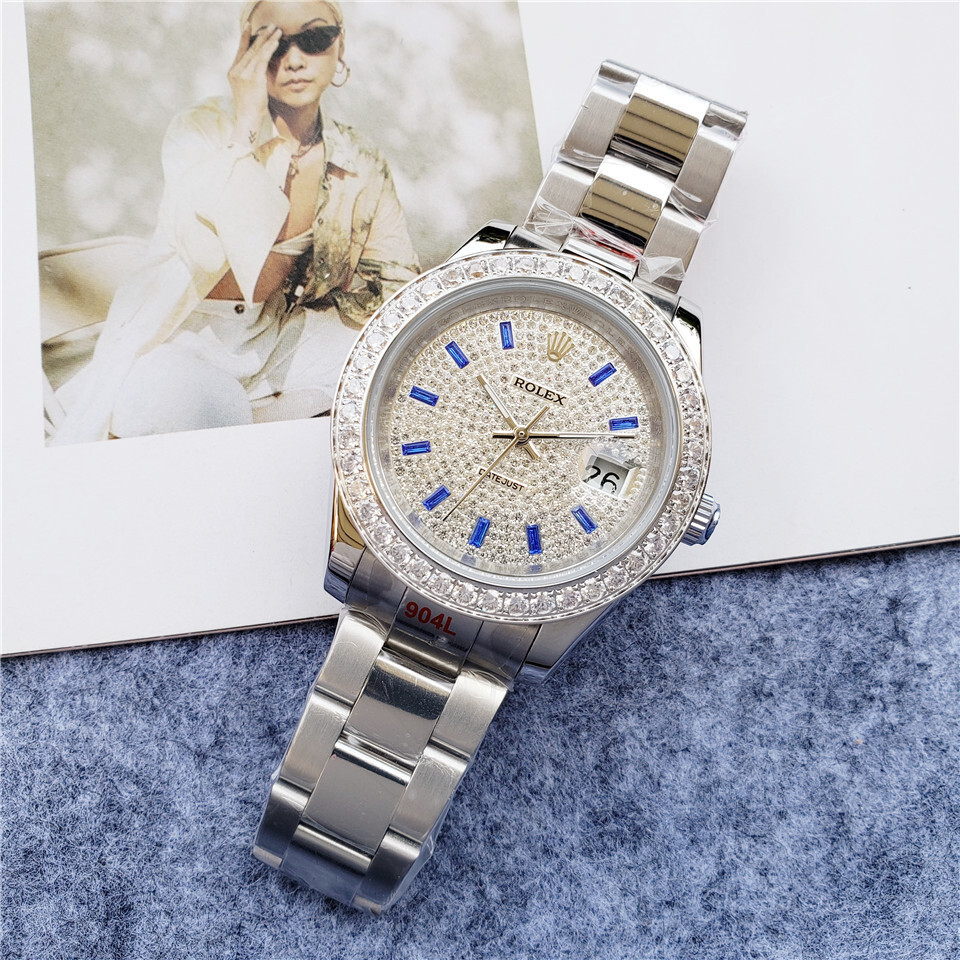 Men's Automatic Mechanical Watch 904L Stainless Steel Sapphire Glass 44mm-RLX288