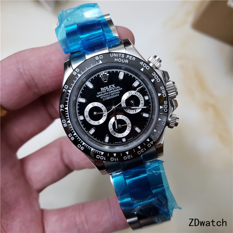 Men's Automatic Mechanical Watch 904L Stainless Steel Sapphire Glass 40mm-RLX5