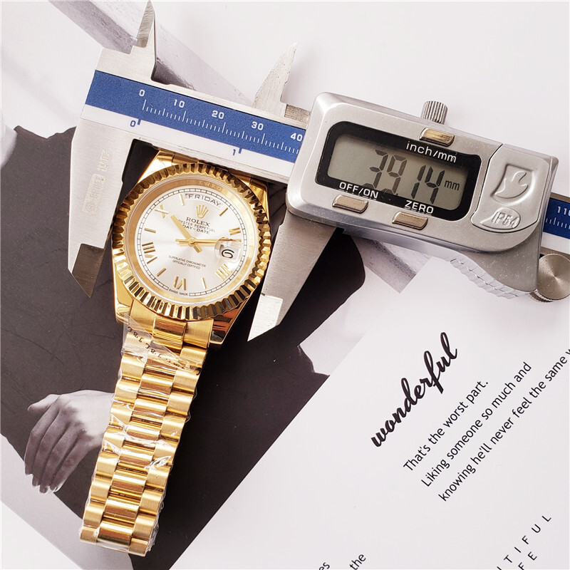 Men's Automatic Mechanical Watch 904L Stainless Steel Sapphire Glass 36mm-39mm-RLX24