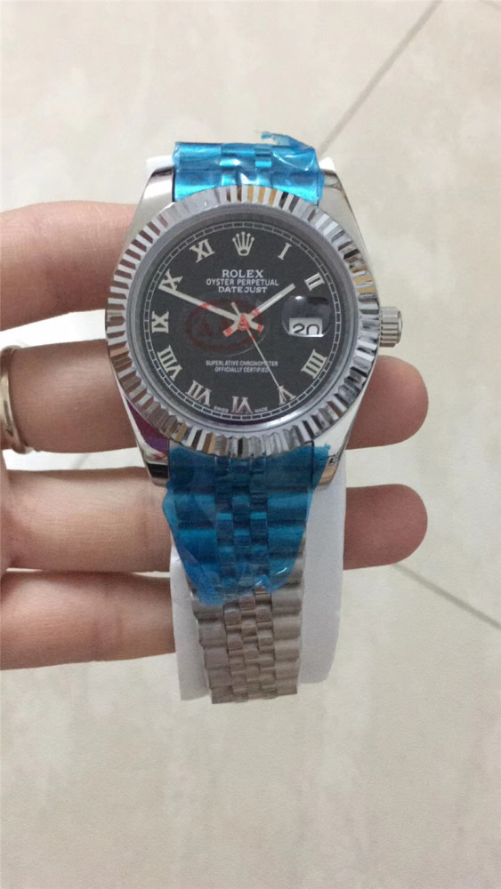 Men's Automatic Mechanical Watch 904L Stainless Steel Sapphire Glass 40mm-RLX39