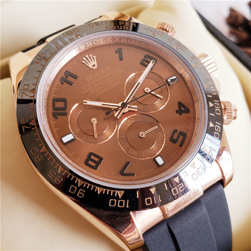 Men's Automatic Mechanical Watch 904L Stainless Steel Sapphire Glass 40mm-RLX14