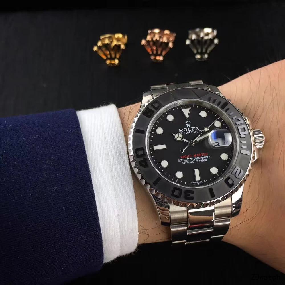 Men's Automatic Mechanical Watch 904L Stainless Steel Sapphire Glass 40mm-RLX2