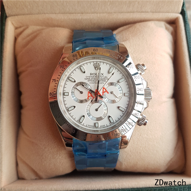 Men's Automatic Mechanical Watch 904L Stainless Steel Sapphire Glass 40mm-RLX3