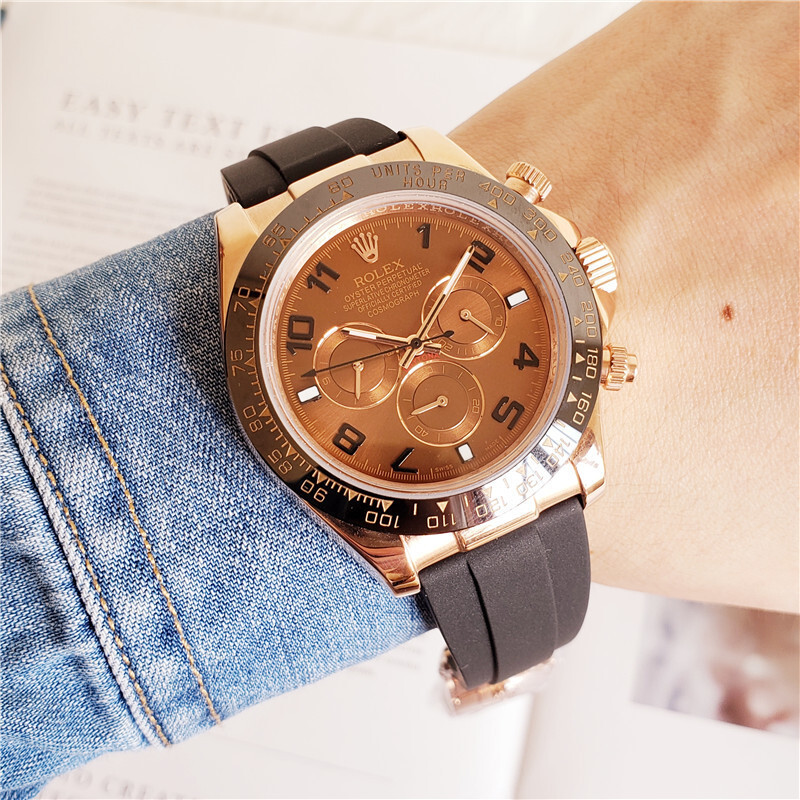 Men's Automatic Mechanical Watch 904L Stainless Steel Sapphire Glass 40mm-RLX14