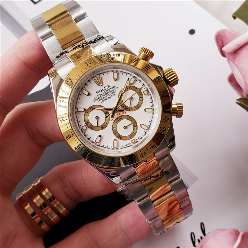 Men's Automatic Mechanical Watch 904L Stainless Steel Sapphire Glass 40mm-RLX21