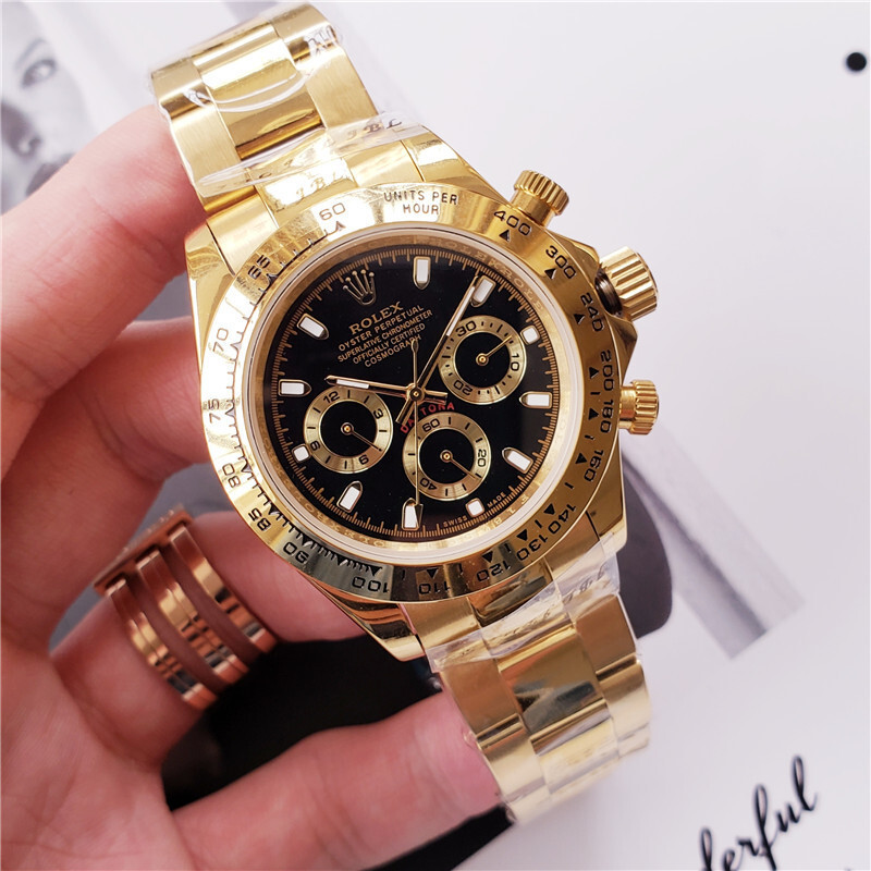 Men's Automatic Mechanical Watch 904L Stainless Steel Sapphire Glass 40mm-RLX22