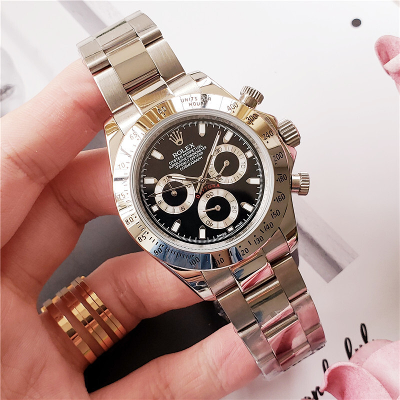 Men's Automatic Mechanical Watch 904L Stainless Steel Sapphire Glass 40mm-RLX23