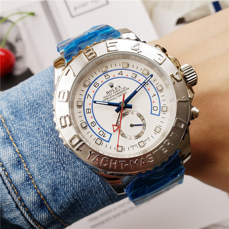 Men's Automatic Mechanical Watch 904L Stainless Steel Sapphire Glass 44mm-RLX26