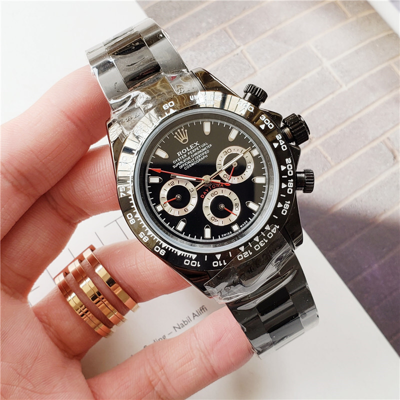 Men's Automatic Mechanical Watch 904L Stainless Steel Sapphire Glass 40mm-RLX35