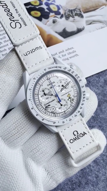 Men's Quartz Chronograph Watch 904L Stainless Steel 40mm-OG204
