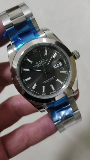 Men's Automatic Mechanical Watch 904L Stainless Steel Sapphire Glass 40mm-RLX40