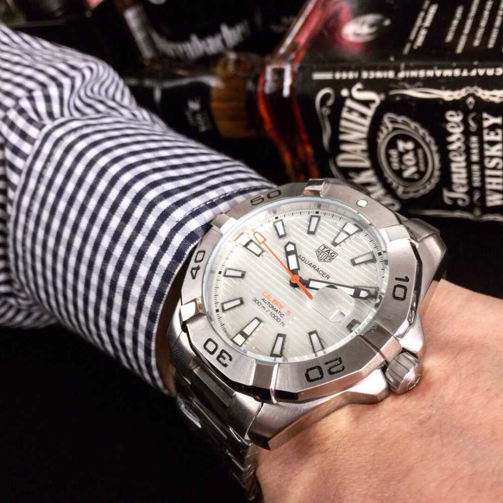 Men's Automatic Mechanical Watch 904L Stainless Steel 44mm-TAG1