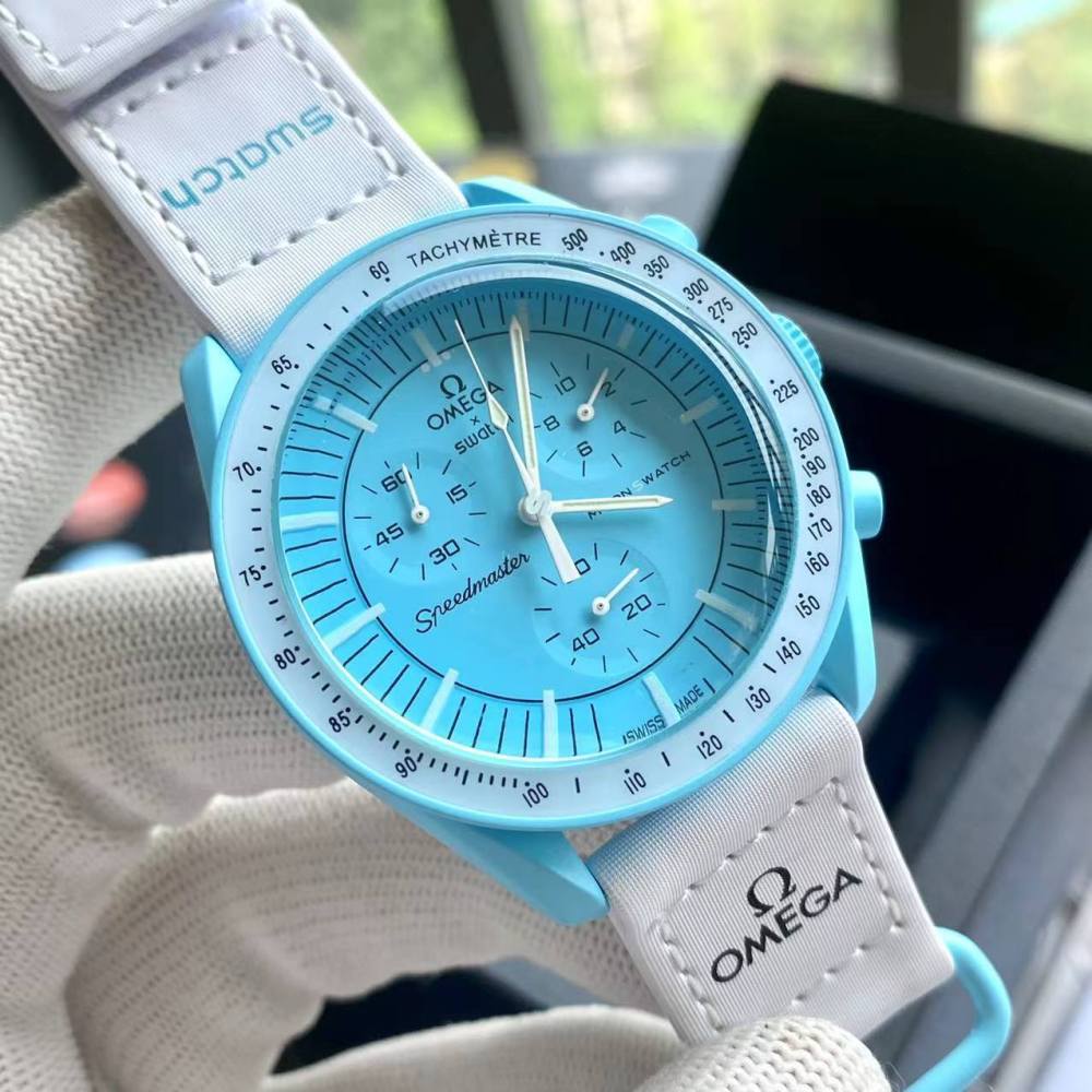 Men's Quartz Chronograph Watch 904L Stainless Steel 40mm-OG108