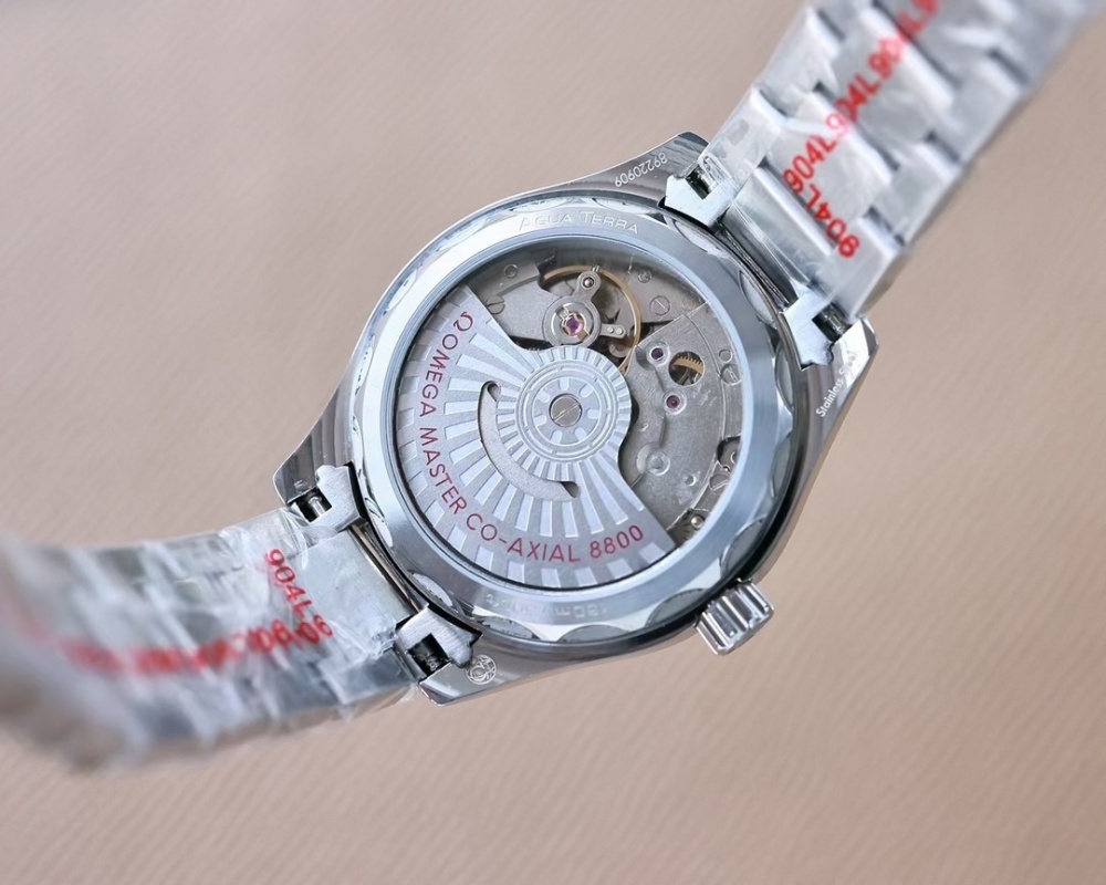 Women's Automatic Mechanical Watch 904L Stainless Steel Sapphire Glass 34mm-OG