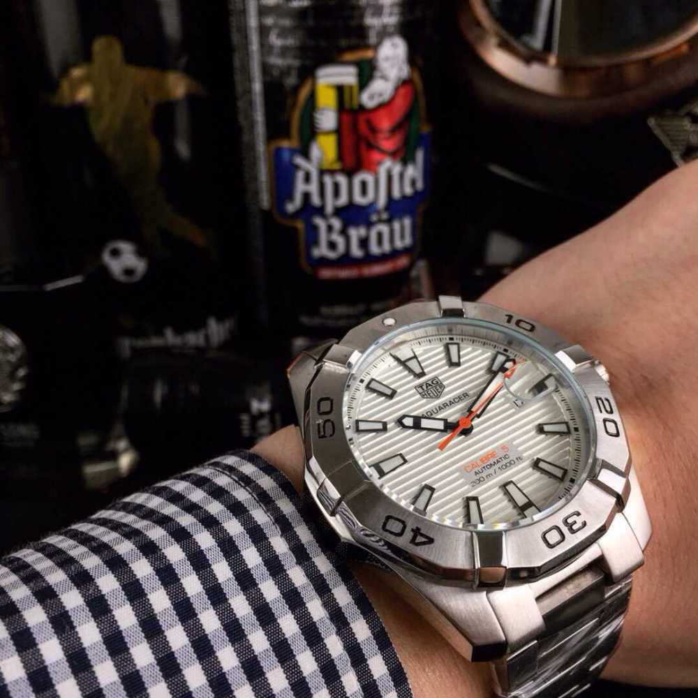 Men's Automatic Mechanical Watch 904L Stainless Steel 44mm-TAG1
