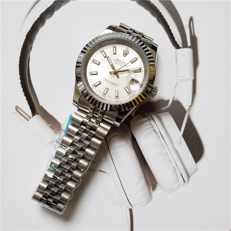 Men's Automatic Mechanical Watch 904L Stainless Steel Sapphire Glass 40mm-RLX47