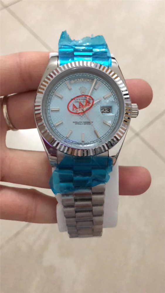 Men's Automatic Mechanical Watch 904L Stainless Steel Sapphire Glass 40mm-RLX41
