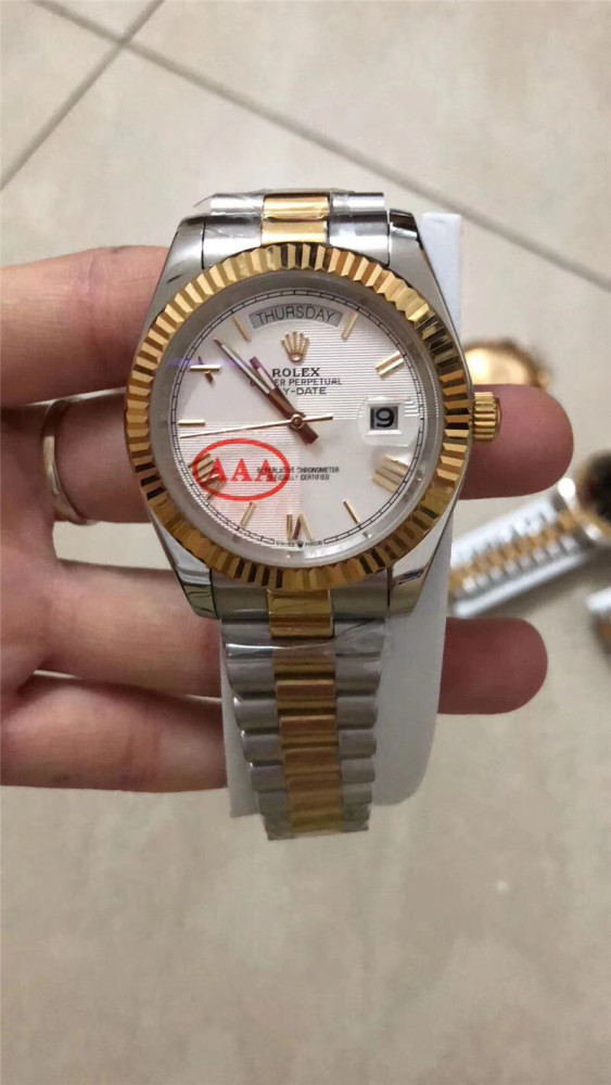 Men's Automatic Mechanical Watch 904L Stainless Steel Sapphire Glass 40mm-RLX41