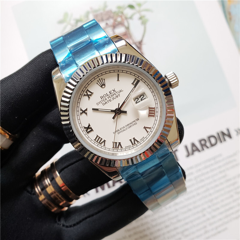 Men's Automatic Mechanical Watch 904L Stainless Steel Sapphire Glass 40mm-RLX48