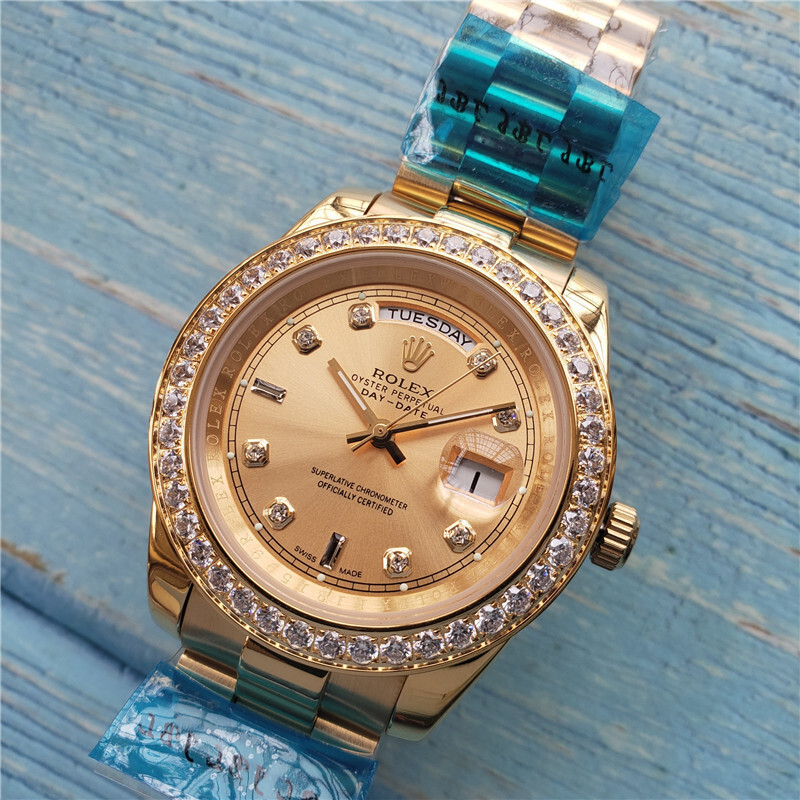 Men's Automatic Mechanical Watch 904L Stainless Steel Sapphire Glass 40mm-RLX50