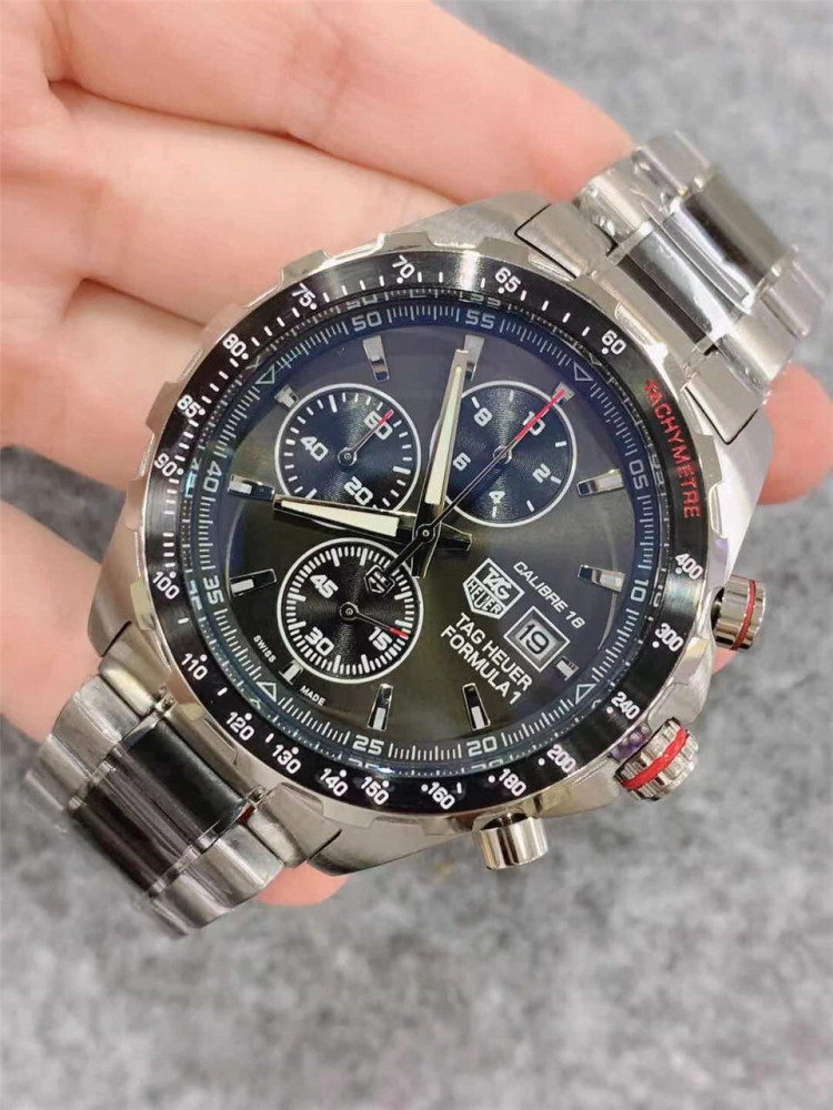 Men's Quartz Chronograph Watch 904L Stainless Steel -TAG135