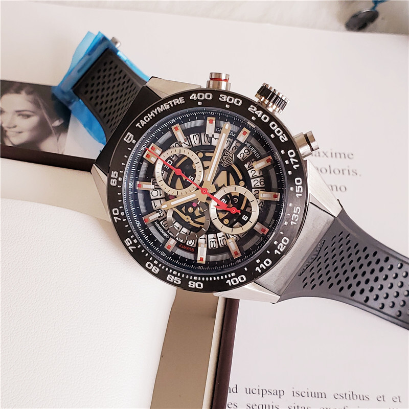 Men's Quartz Chronograph Watch 904L Stainless Steel -TAG9