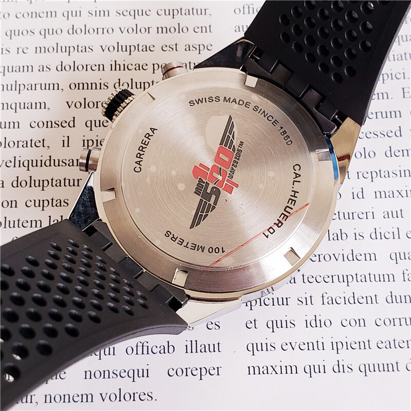 Men's Quartz Chronograph Watch 904L Stainless Steel -TAG9