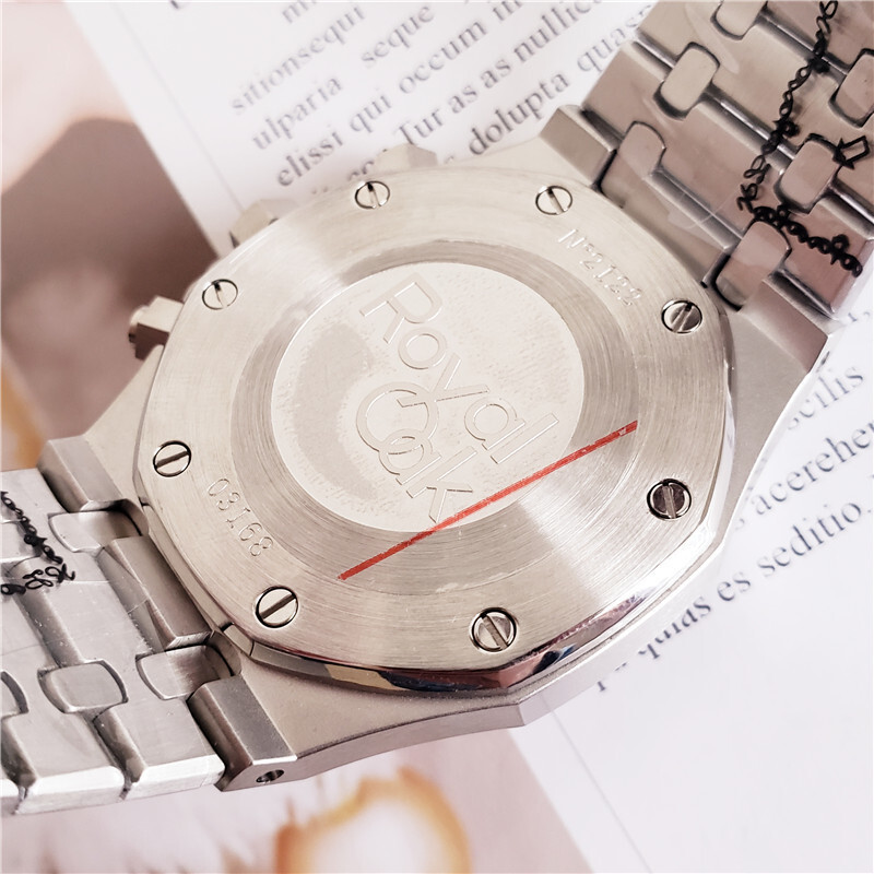 Men's Quartz Watch Chronograph 904L Stainless Steel 42mm-AP3