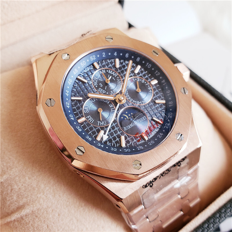 Men's Automatic Mechanical Watch 904L Stainless Steel 42mm-AP2