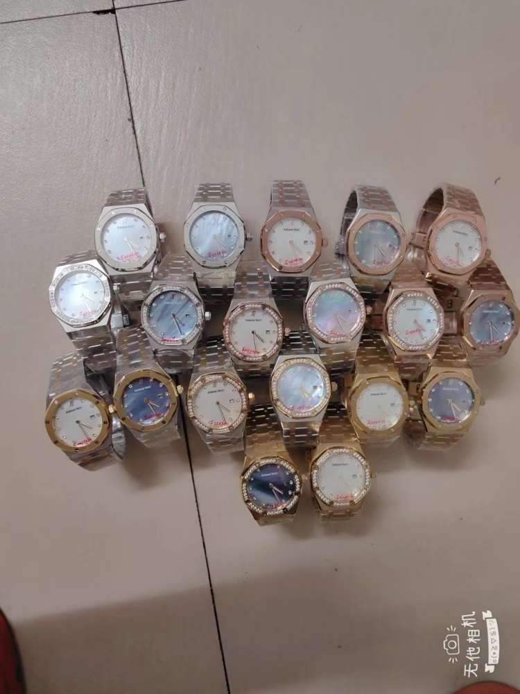 Women's Quartz Watch Chronograph 904L Stainless Steel 33mm-AP22