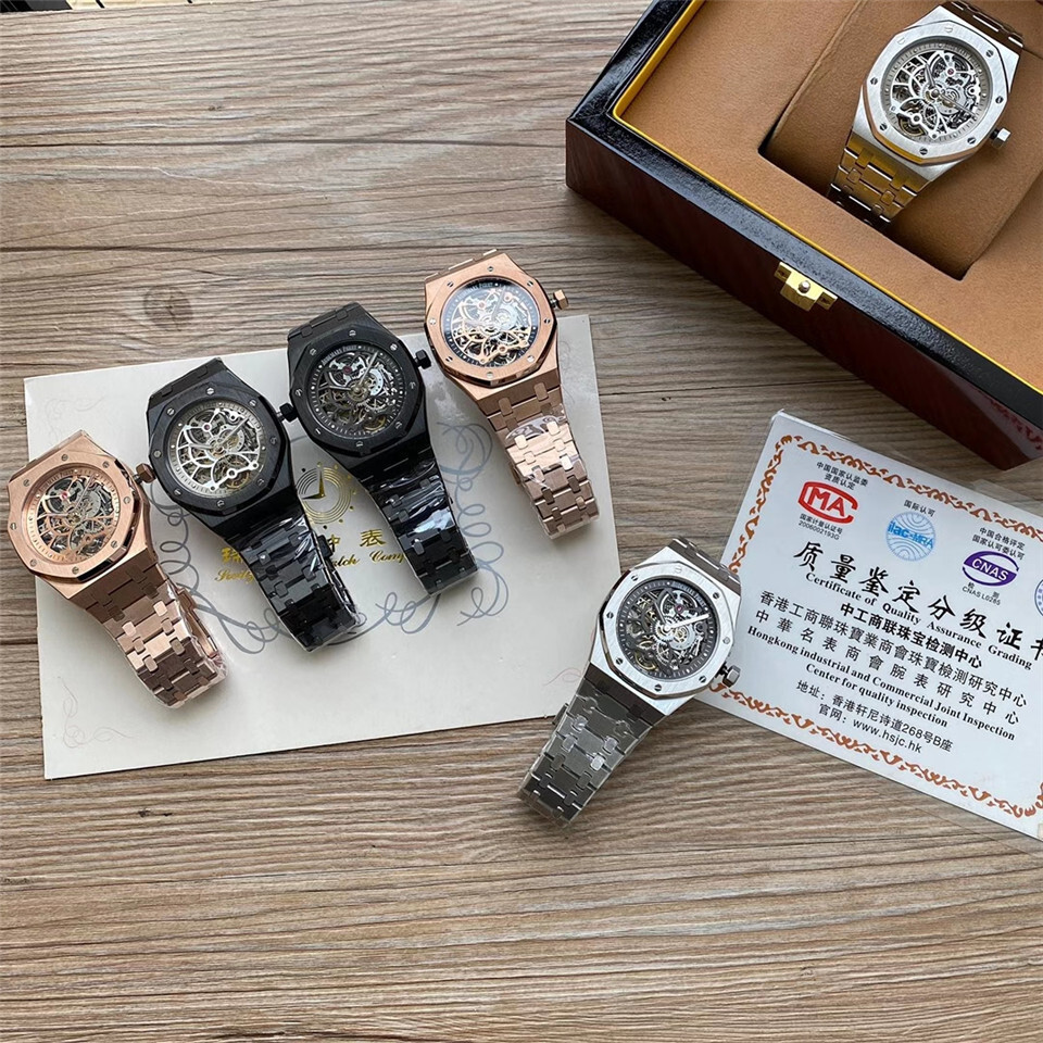 Men's Automatic Mechanical Watch 904L Stainless Steel 44mm-AP30
