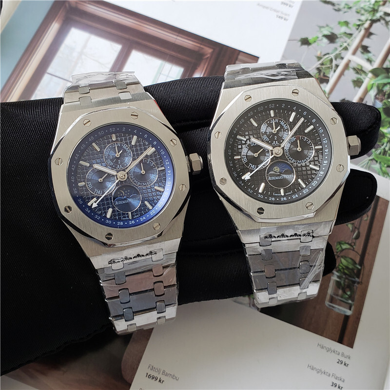 Men's Automatic Mechanical Watch 904L Stainless Steel 42mm-AP15