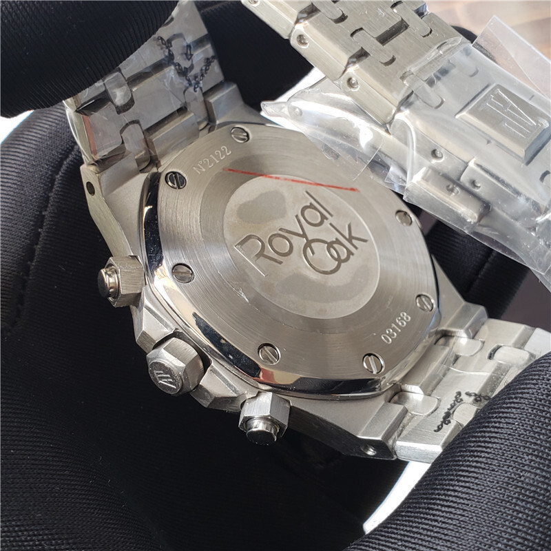 Men's Quartz Watch Chronograph 904L Stainless Steel 42mm-AP16