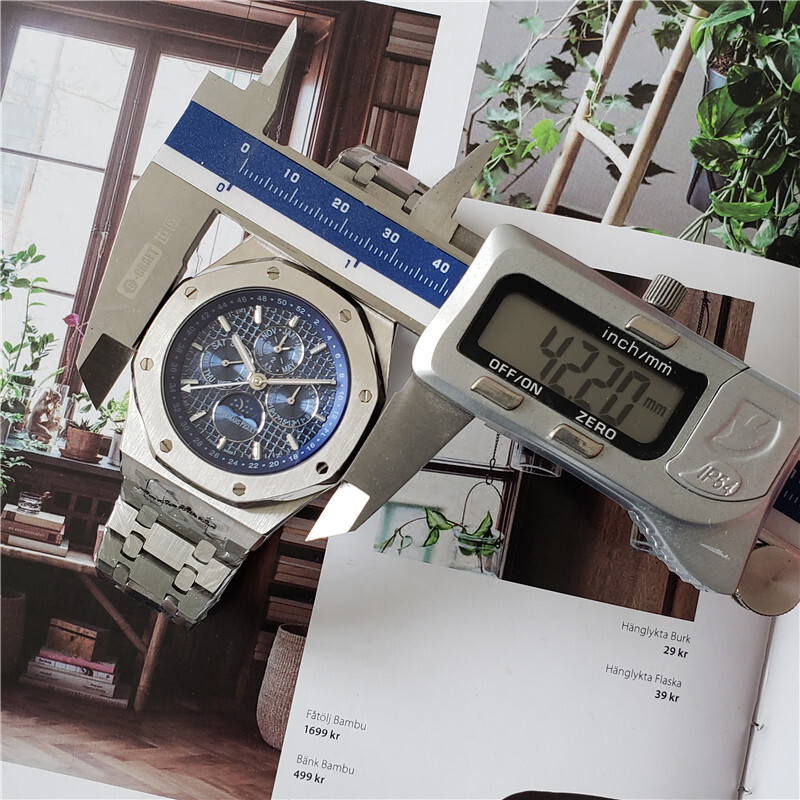 Men's Automatic Mechanical Watch 904L Stainless Steel 42mm-AP15