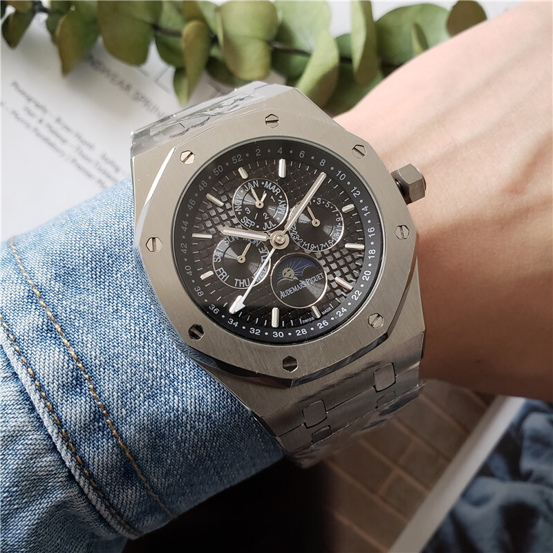 Men's Automatic Mechanical Watch 904L Stainless Steel 42mm-AP15