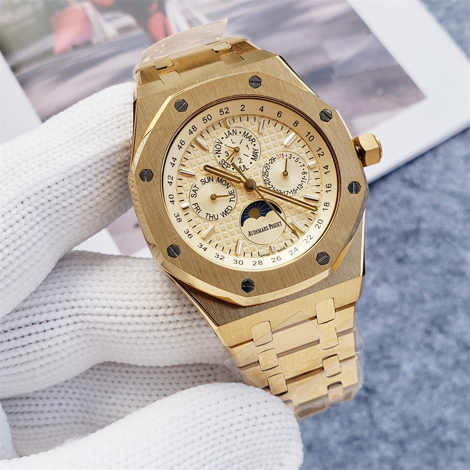Men's Automatic Mechanical Watch 904L Stainless Steel 42mm-AP4