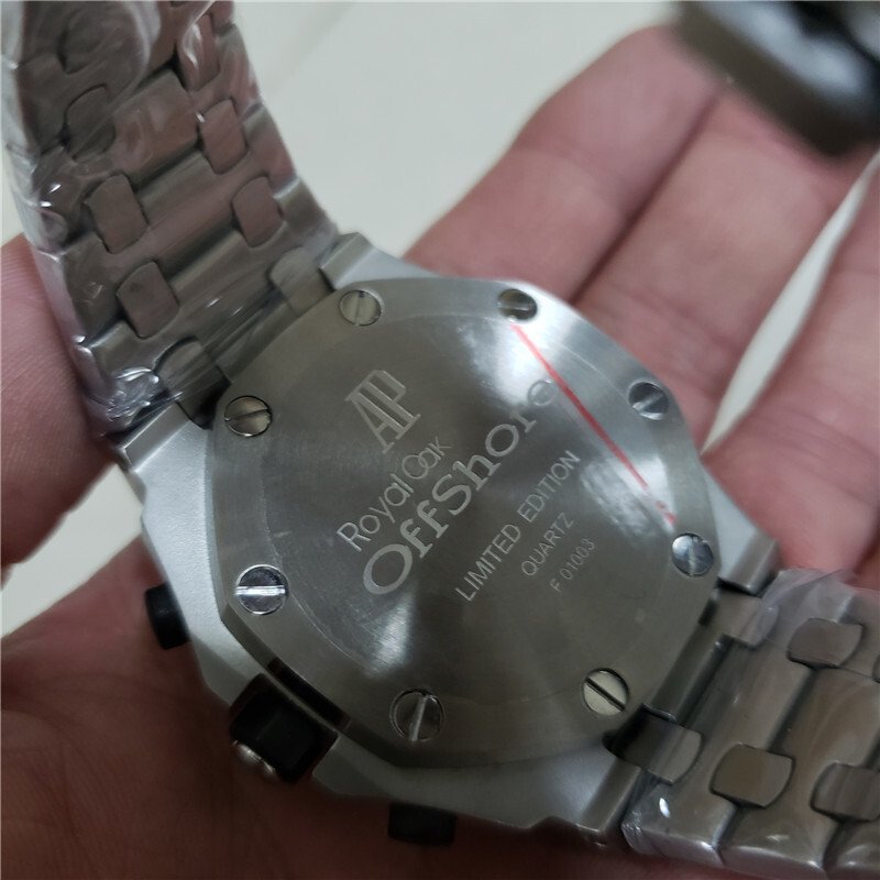 Men's Quartz Watch Chronograph 904L Stainless Steel 42mm-AP8