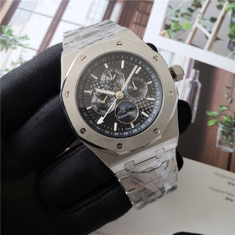 Men's Automatic Mechanical Watch 904L Stainless Steel 42mm-AP15