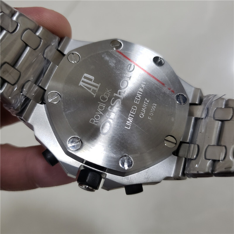 Men's Quartz Watch Chronograph 904L Stainless Steel 42mm-AP8