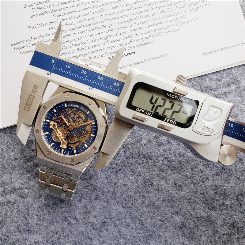 Men's Automatic Mechanical Watch 904L Stainless Steel 42mm-AP19