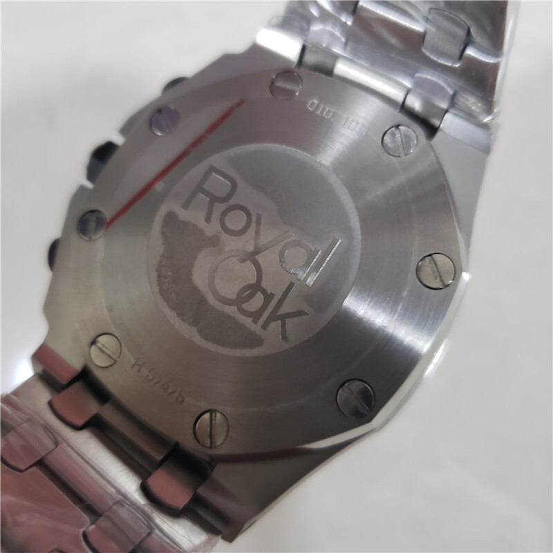 Men's Quartz Watch Chronograph 904L Stainless Steel 42mm-AP12