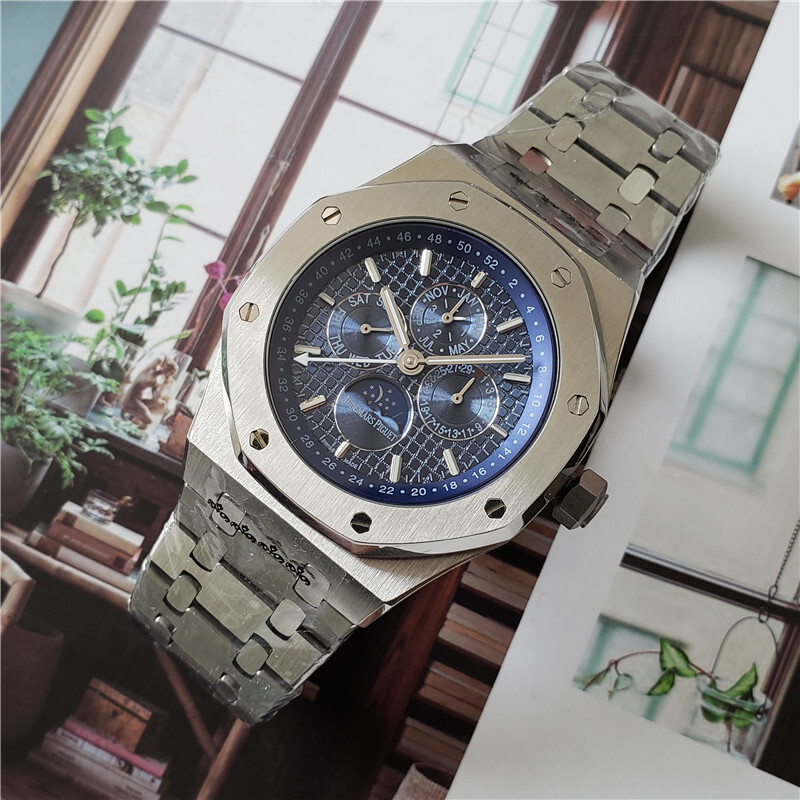 Men's Automatic Mechanical Watch 904L Stainless Steel 42mm-AP15