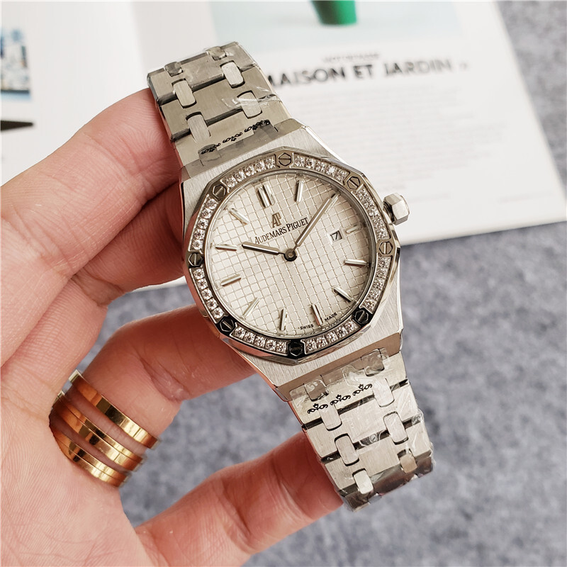 Women's Quartz Watch Chronograph 904L Stainless Steel 33mm-AP21