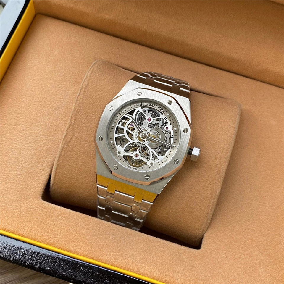 Men's Automatic Mechanical Watch 904L Stainless Steel 44mm-AP30