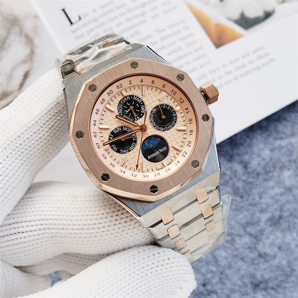 Men's Automatic Mechanical Watch 904L Stainless Steel 42mm-AP4