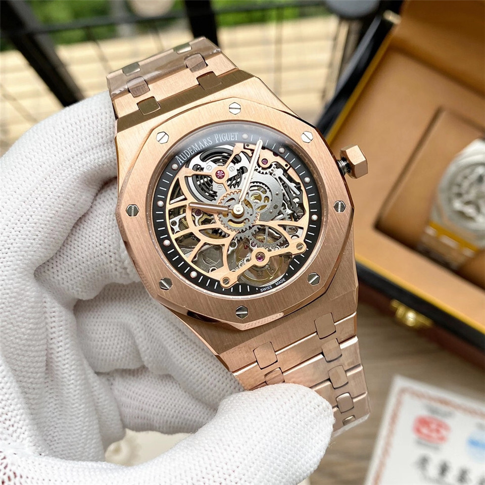 Men's Automatic Mechanical Watch 904L Stainless Steel 44mm-AP30