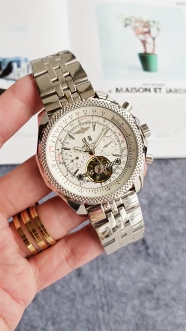 Men's Automatic Mechanical Watch 904L Stainless Steel 47mm-BR36